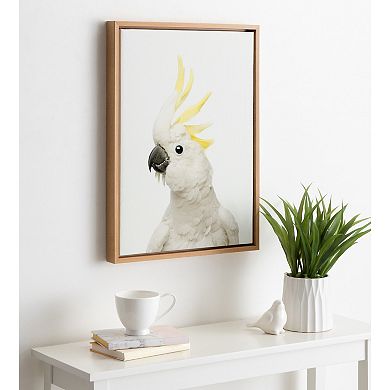 Sylvie Animal Studio Bird Framed Canvas by Amy Peterson Art Studio