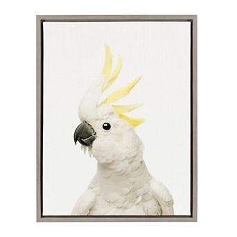 Sylvie Animal Studio Bird Framed Canvas by Amy Peterson Art Studio
