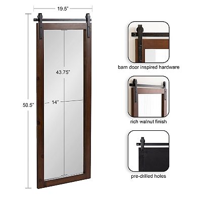 Cates Rustic Wall Mirror