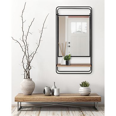 Webber Wall Mirror with Shelf