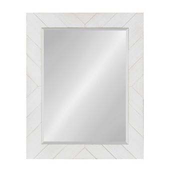 Rost Pieced Wood Framed Wall Mirror