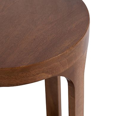 Dahl Wood Drink Table 12x12x23