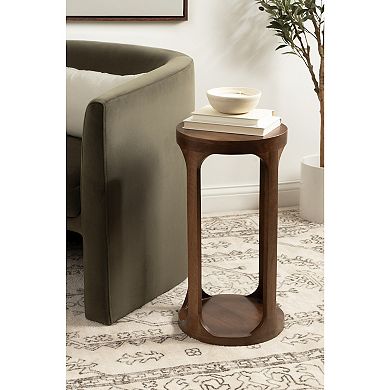 Dahl Wood Drink Table 12x12x23