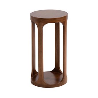 Dahl Wood Drink Table 12x12x23