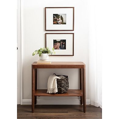 Talcott Wood Console Table 36x14x33