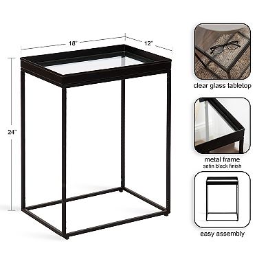 Lonsdale Rectangle End Table 18x12x24
