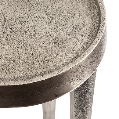 Rava Metal Table and Plant Stand