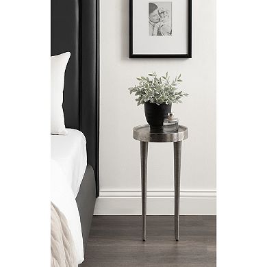 Rava Metal Table and Plant Stand