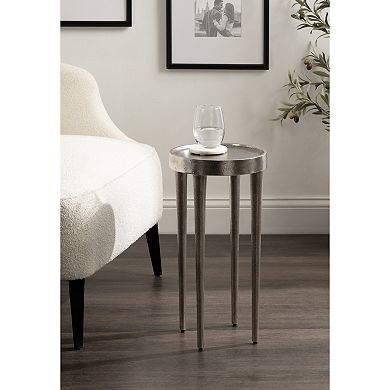 Rava Metal Table and Plant Stand