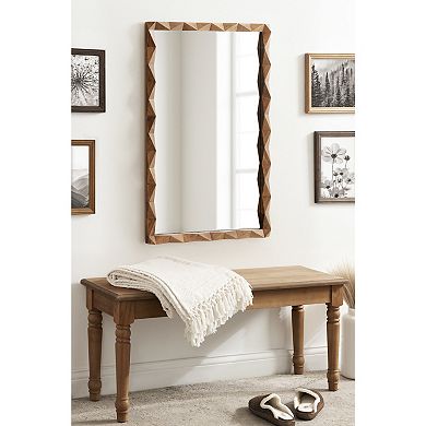 Endicott Rectangle Wood Mirror