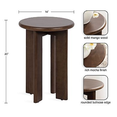 Seebeck Round Side Table 14x14x20