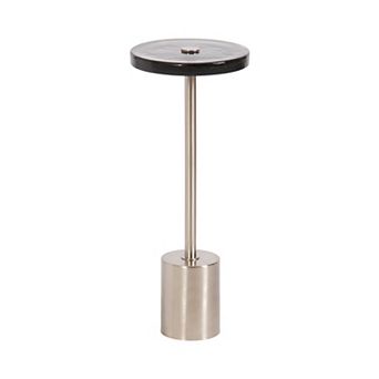 Xyler Round Glass Drink Table 10x10x24