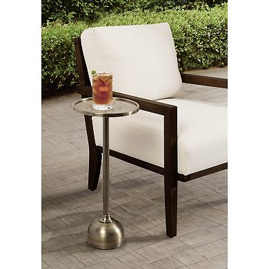 Miki Metal Drink Table 10x10x23