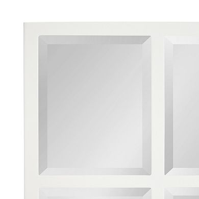 Stryker Windowpane Framed Wall Mirror