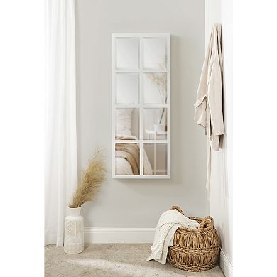 Stryker Windowpane Framed Wall Mirror