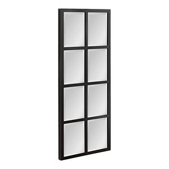 Stryker Windowpane Framed Wall Mirror