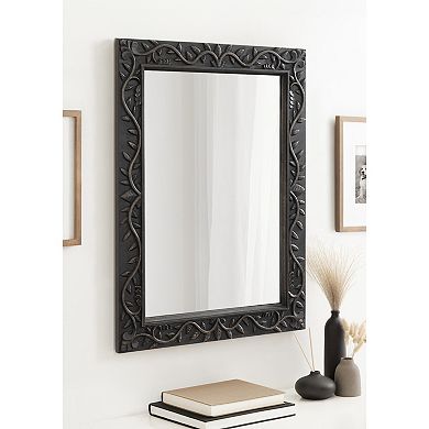 Natesa Carved Wood Mirror