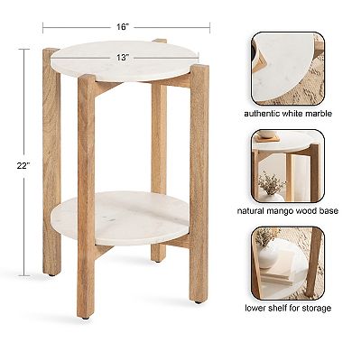 Moxley Round Side Table 16x16x22