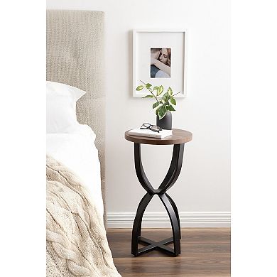 Ullot Round Side Table 14x14x25