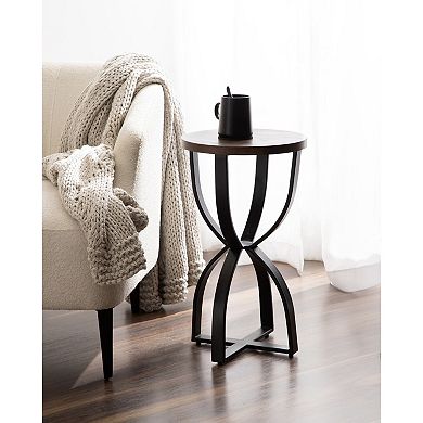 Ullot Round Side Table 14x14x25