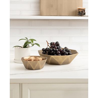 Octave Metal Bowl Set