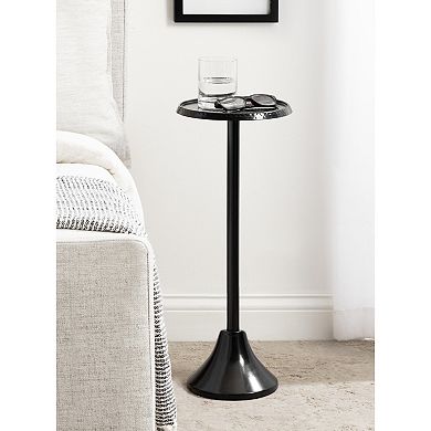 Sanzo Outdoor Metal Drink Table 9x9x23