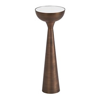 Chandon Mirrored Drink Table 8x8x23