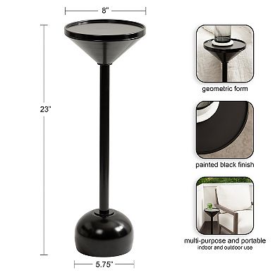 Frisk Metal Drink Table 8x8x23