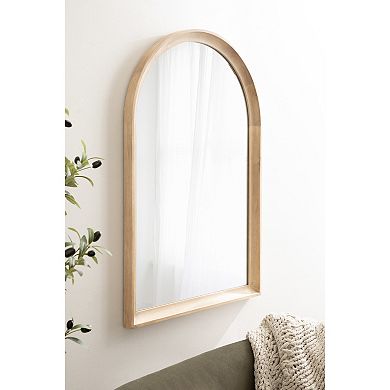Hatherleigh Arch Wood Wall Mirror