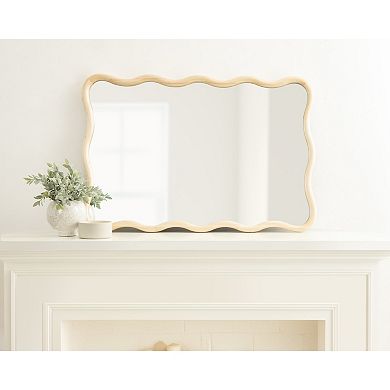 Talma Scalloped Rectangle Wall Mirror