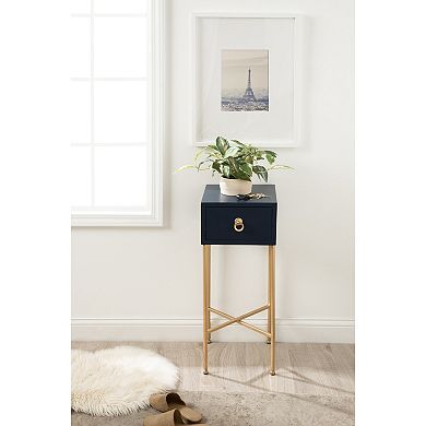 Decklyn Glam Tea Table 12x12x30