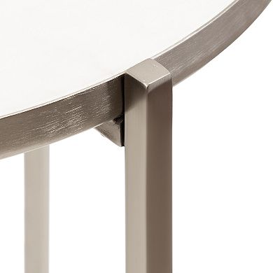 Aguilar Glam Side Table 15x15x24
