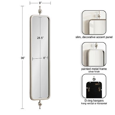 Kasota Metal Framed Mirror