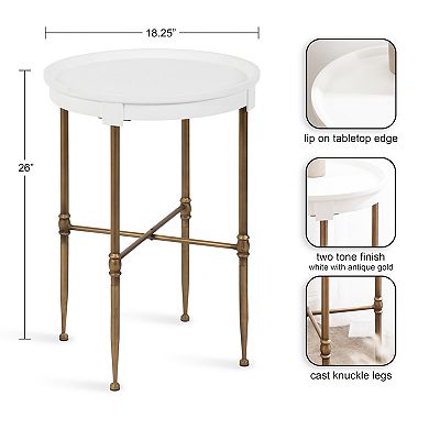 Valdi Round Side Table 19x19x26