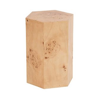 Berkett Hexagon Side Table 14x12x19