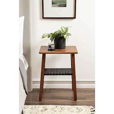 Woebeck Rectangle Side Table 18x14x25