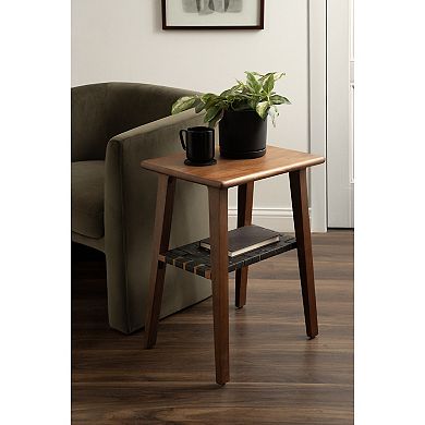 Woebeck Rectangle Side Table 18x14x25