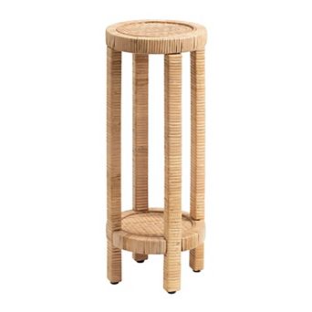 Rafina Rattan Drink Table 9x9x22