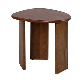 Tortola Wood Side Table 22x18x20