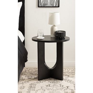 Sureda Wood Side Table 20x16x22