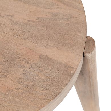 Vola Wood Side Table 17x17x18