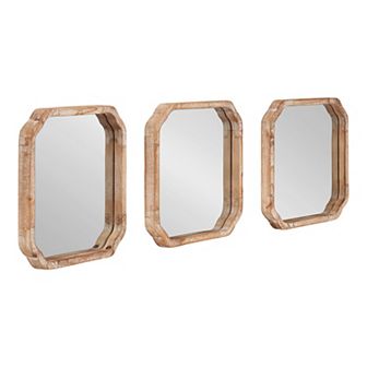 Marston Wood Wall Mirror Set