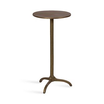 Henshall Metal Round Side Table 12x12x24