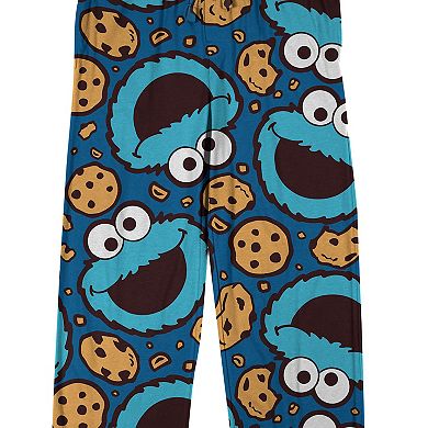 Men's Sesame Street Cookie Monster Pajama Pants