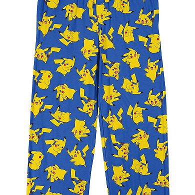 Men's Pokemon Happy Pikachu Pajama Pants