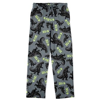 Men's Godzilla Pajama Pants