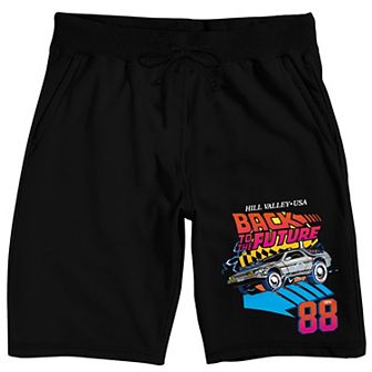 Men's Back To The Future Pajama Shorts