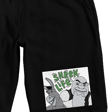 Men's Shrek Life Pajama Shorts