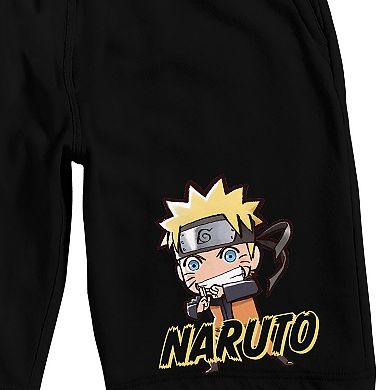 Men's Naruto Shippuden Chibi Pajama Shorts