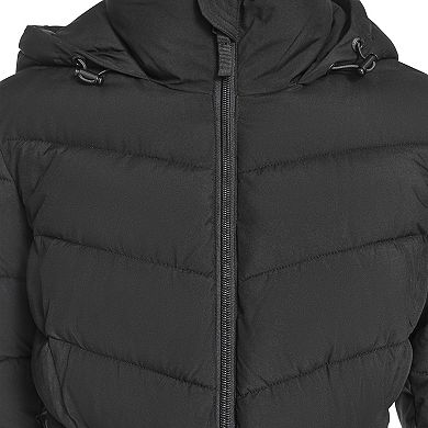 Women's Andrew Marc Marc New York Belted Puffer Coat